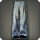 Stonewashed Baggy Twill Trousers