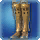 Bygone Brass Greaves of Fending
