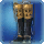 Bygone Brass Greaves of Maiming