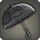 Black Embroidered Parasol