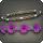 Purple Cornflower Wristlets